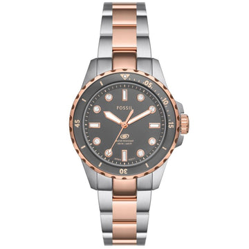 Fossil Women's Blue Dive Gray Dial Watch - ES5348 by Balec Group